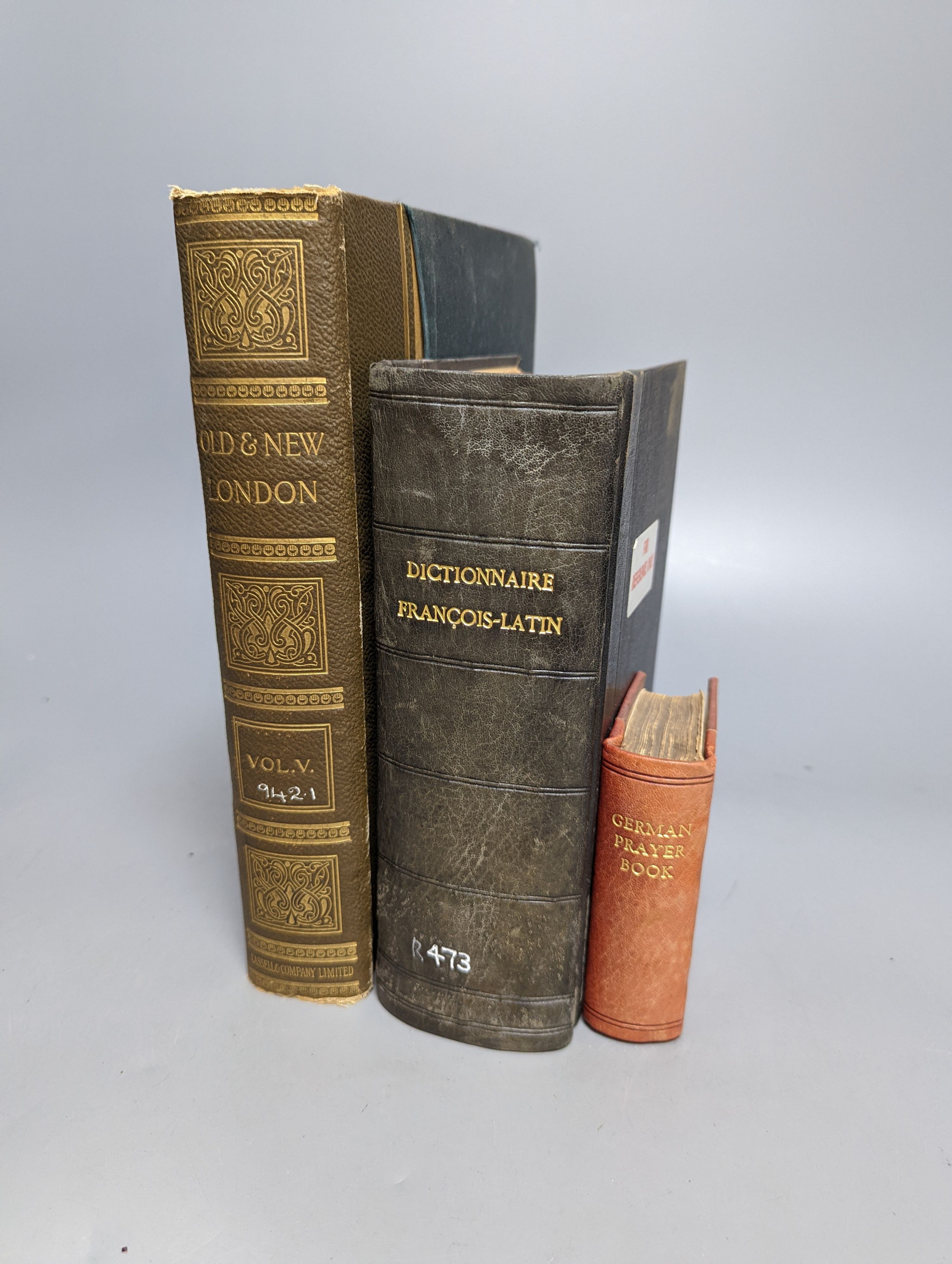 Miscellaneous Books - 19th and 20th centuries, mostly cloth bindings, 2 boxes